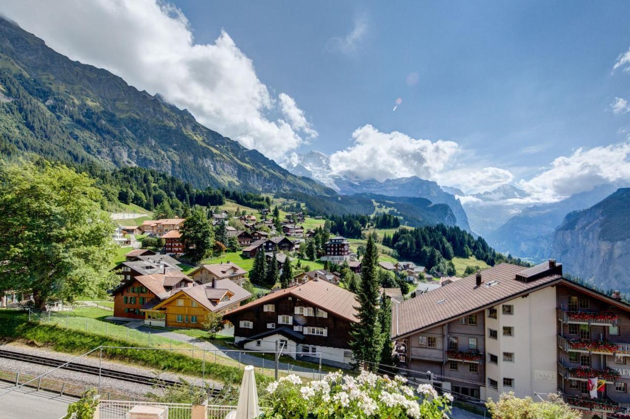 Hotel Regina Wengen Exterior foto